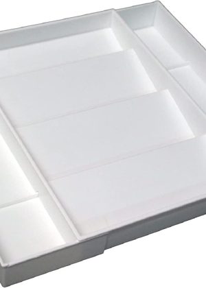 Expandable Kitchen Drawer Spice Jar Organizer